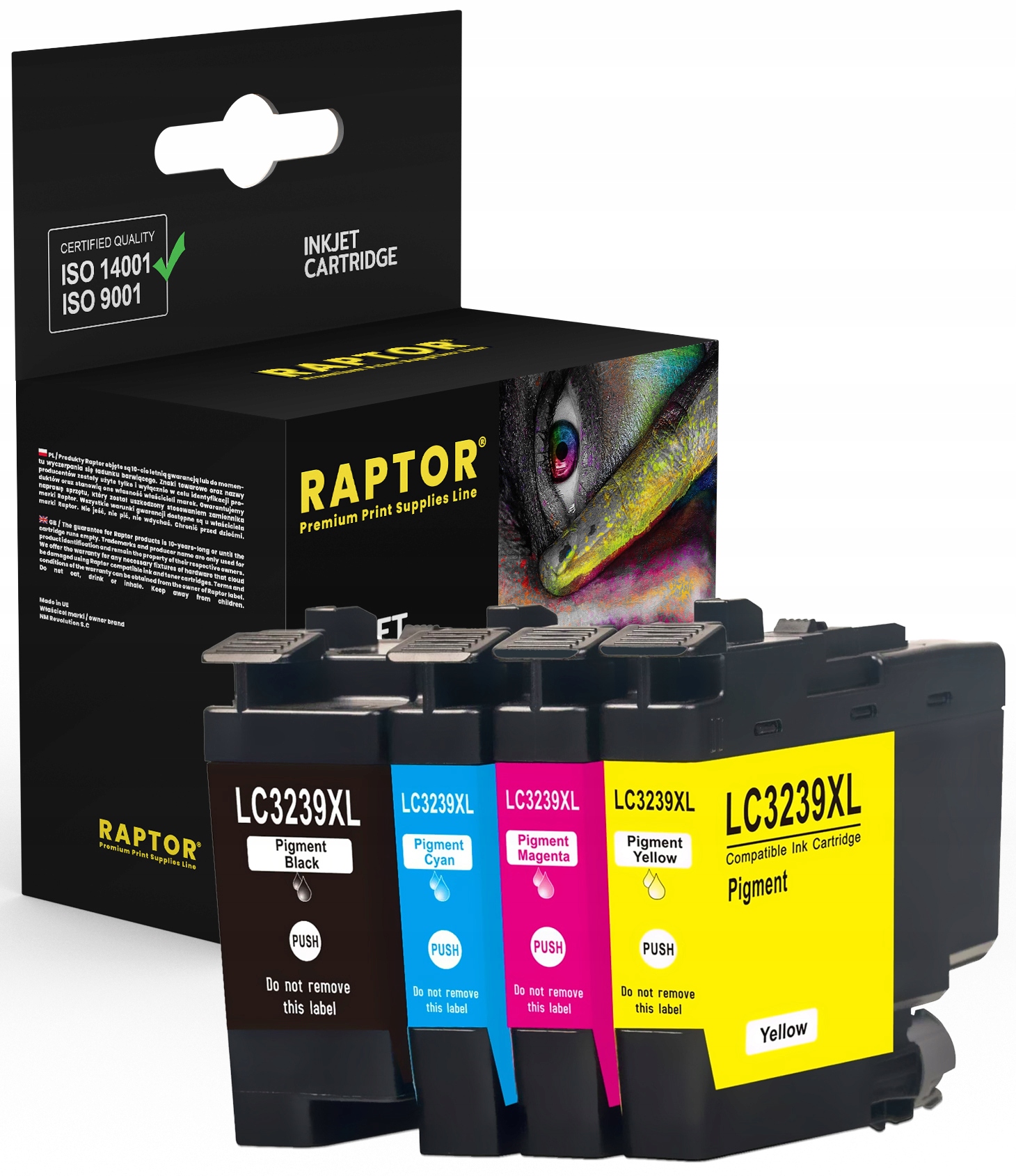 

4x Tusz LC3239XL Do Brother MFC-J6945DW lc3239