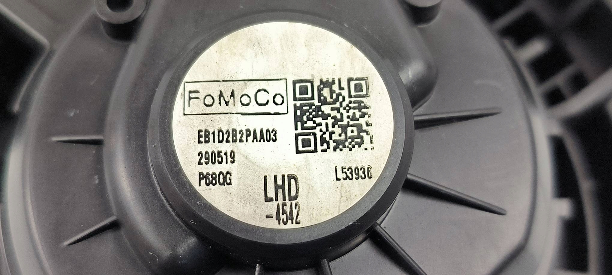 fan cab EB1D2B2PAA03 FORD FOCUS MK4