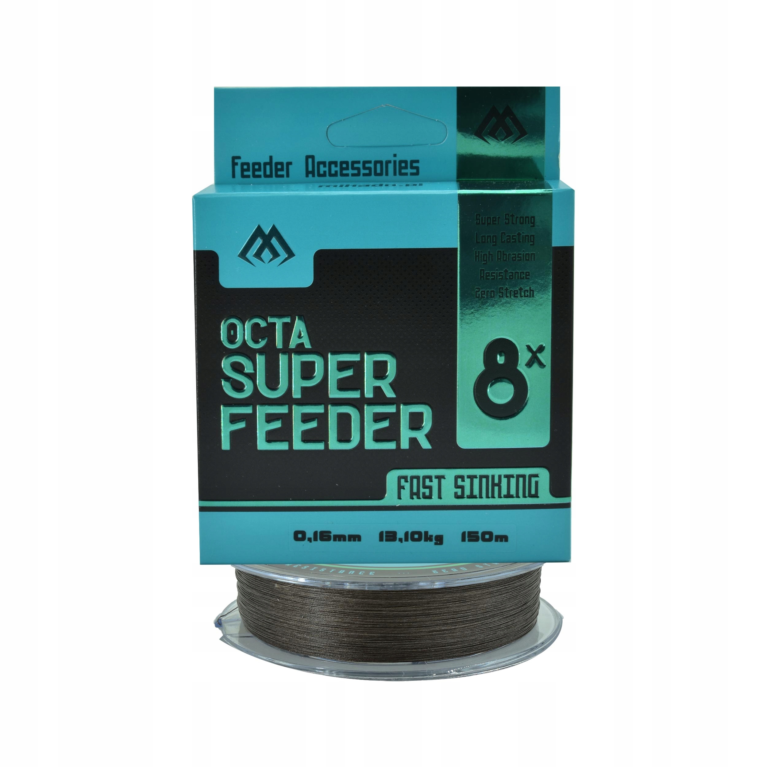 Plecionka tonąca Mikado Octa Feeder 0.16mm 150m 13,10kg brązowa 1szt.