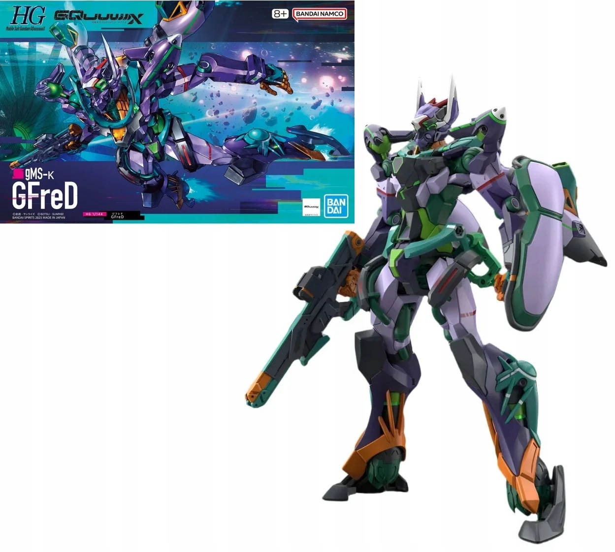 model Figurka Gundam 1/144 GQuuuuuuX Gfred