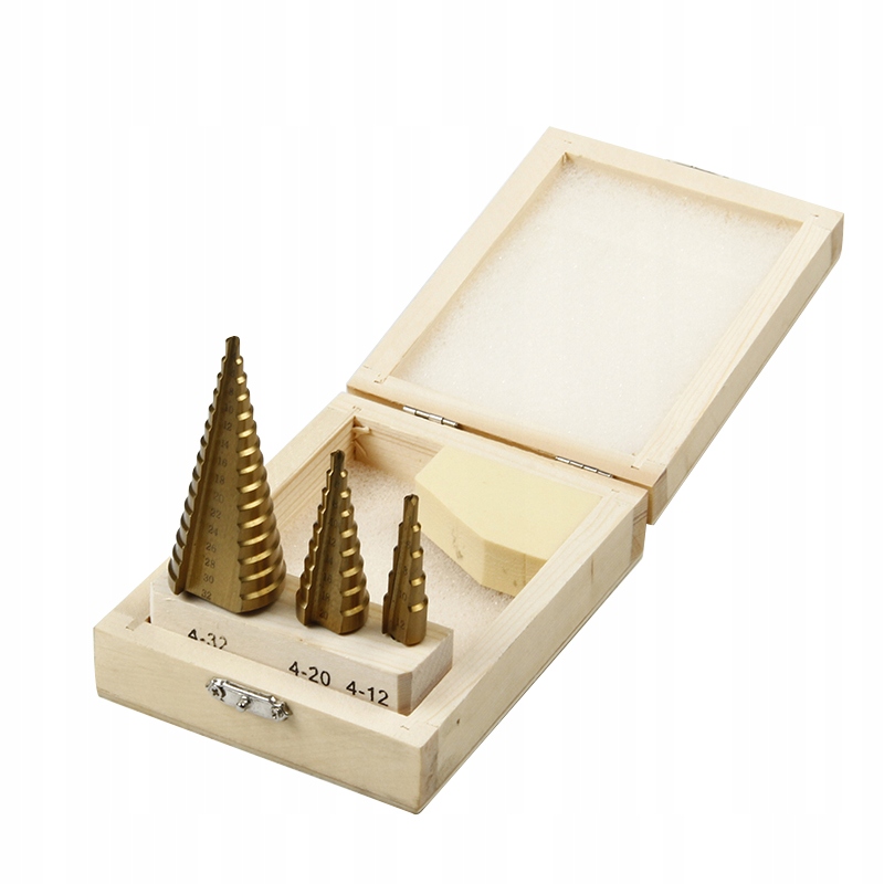 

Wiertło Wiertła Stopniowe Stożkowe 3el Hss Tytan