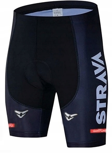 STRÓJ ROWEROWY STRAVA SPODENKI ŻELOWE KOSZULKA KOMPLET KOLARSKI RÓŻOWY XL Model STRÓJ ROWEROWY