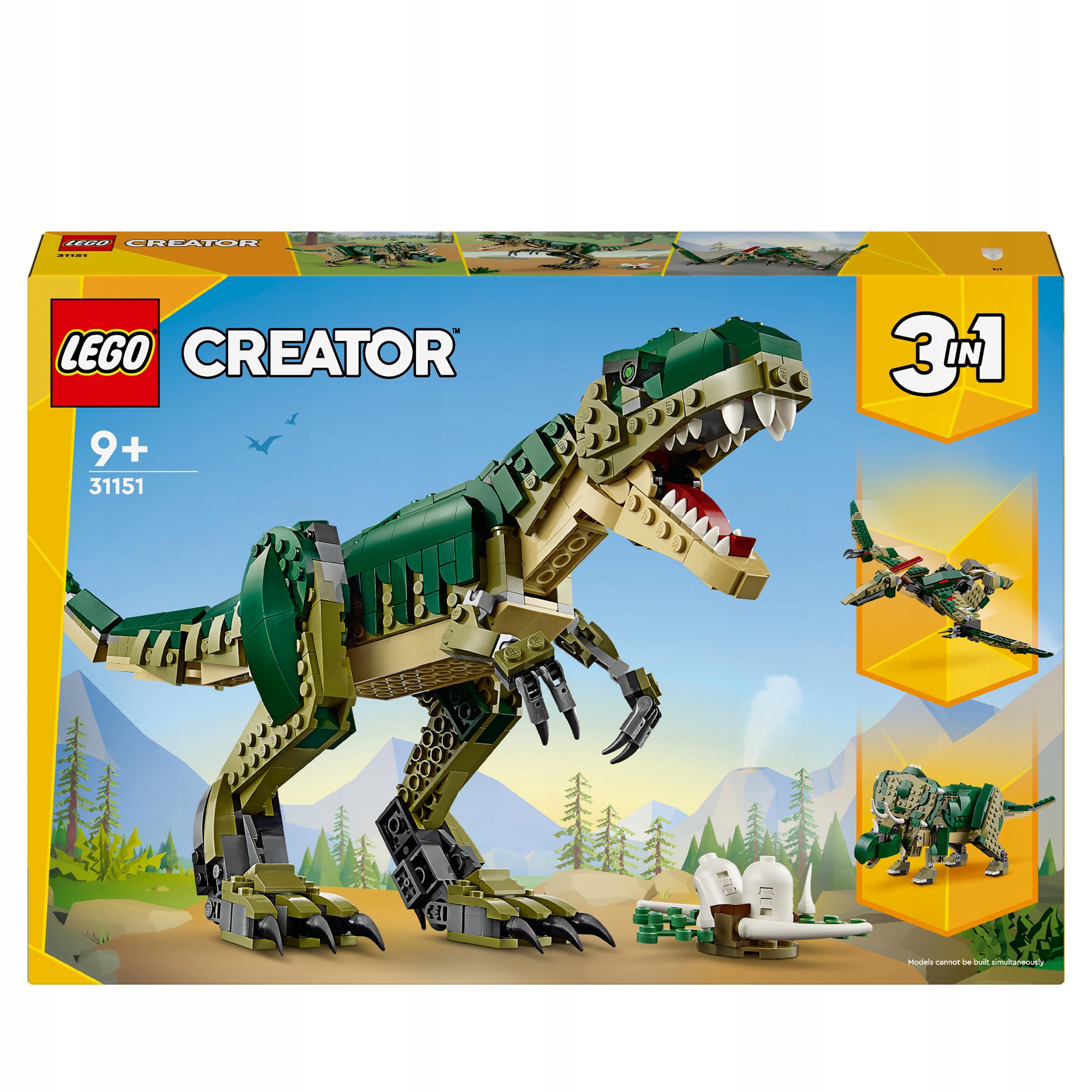 Lego Creator Tyranosaurus 31151
