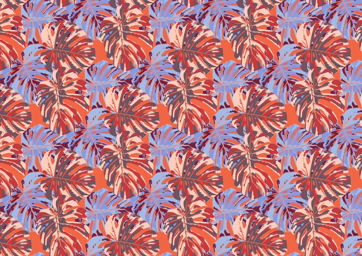 

Tapeta Flizelinowa Tropikalne liście - 312x219