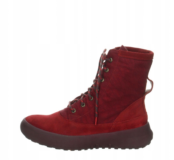 Think! Dámské Kotníkové Boty Vínové S Kůží 40,5 1 Ždp