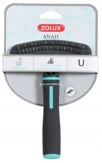 Levně Hřeben Pro Psa Kočku Dvojité Teleskopické Vyčesávání Chlupů Zolux Anah