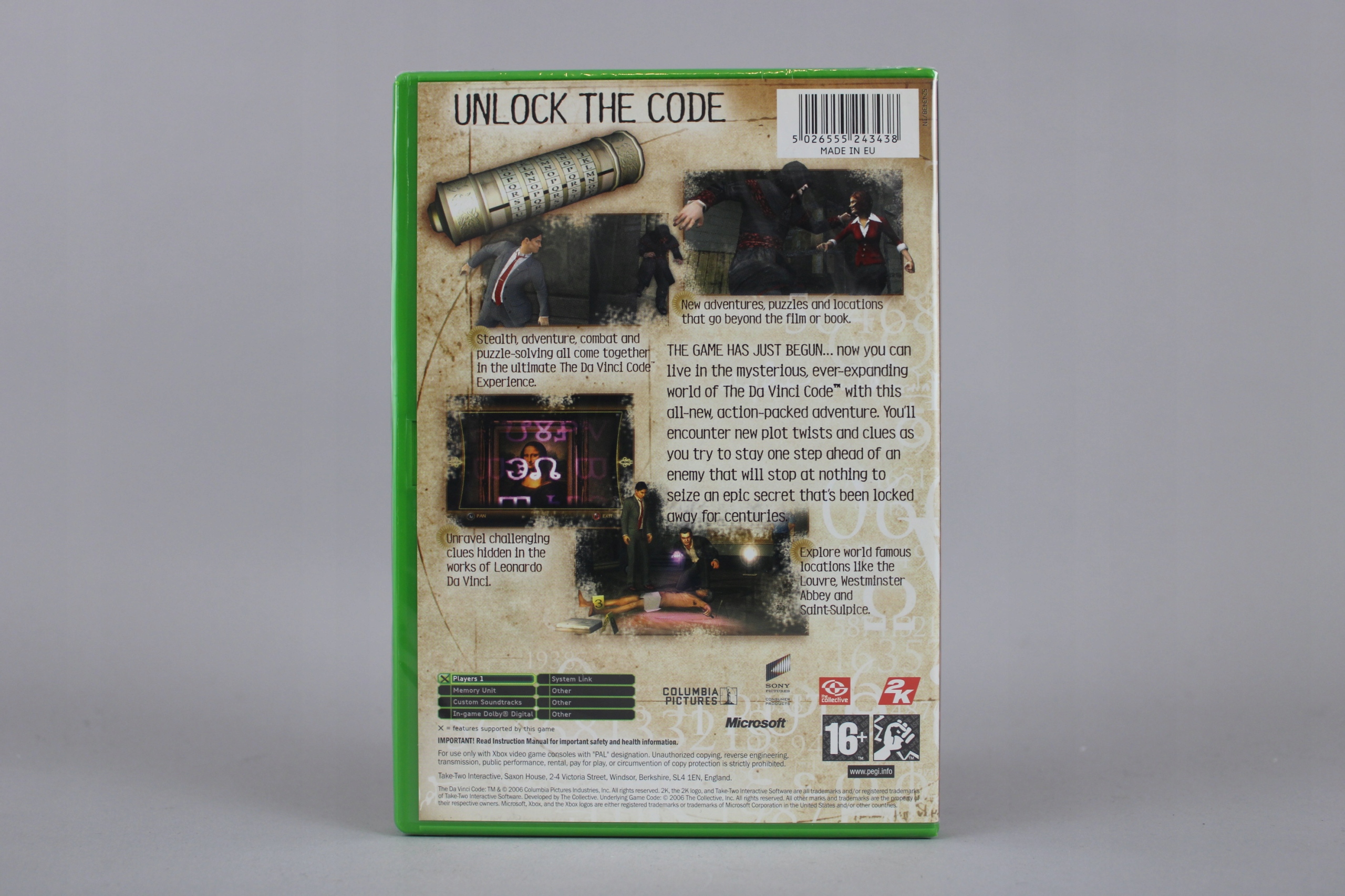 THE DA VINCI CODE XBOX Tematyka gry akcji