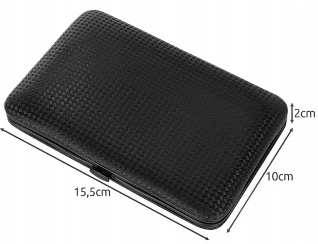 ZESTAW MANICURE PEDICURE CĄŻKI NOŻYCZKI PILNIK PAZNOKCI 16EL + ETUI EAN (GTIN) 5905937492803