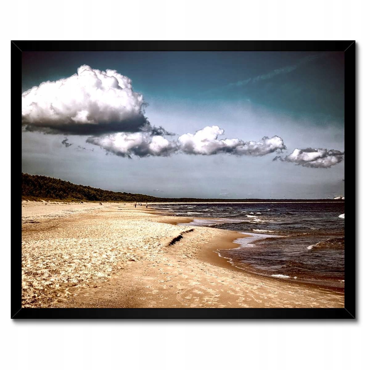 Plakáty v rámu 50x40 Pláž Baltské moře