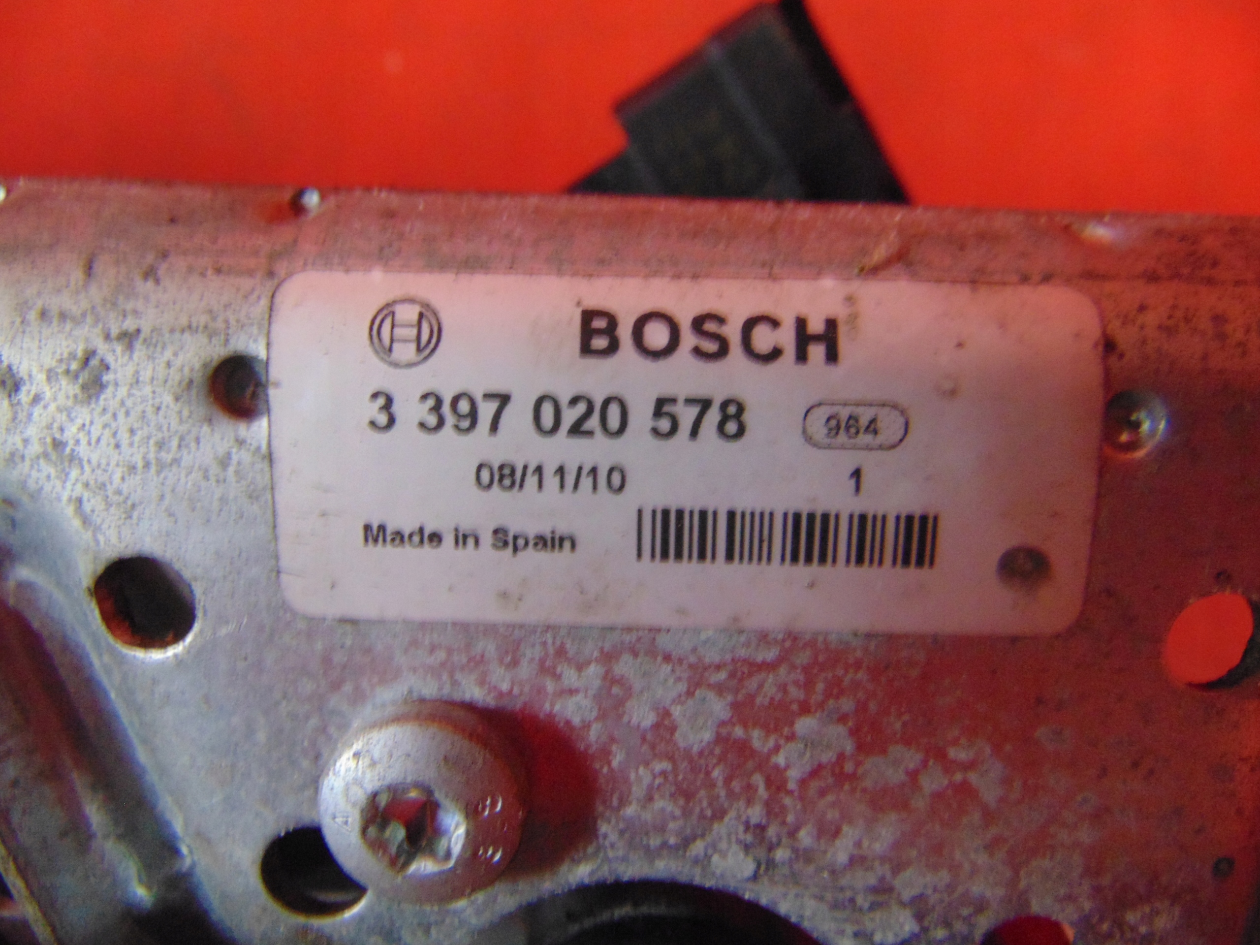 PEUGEOT 206+ plus wiper mechanism front EU