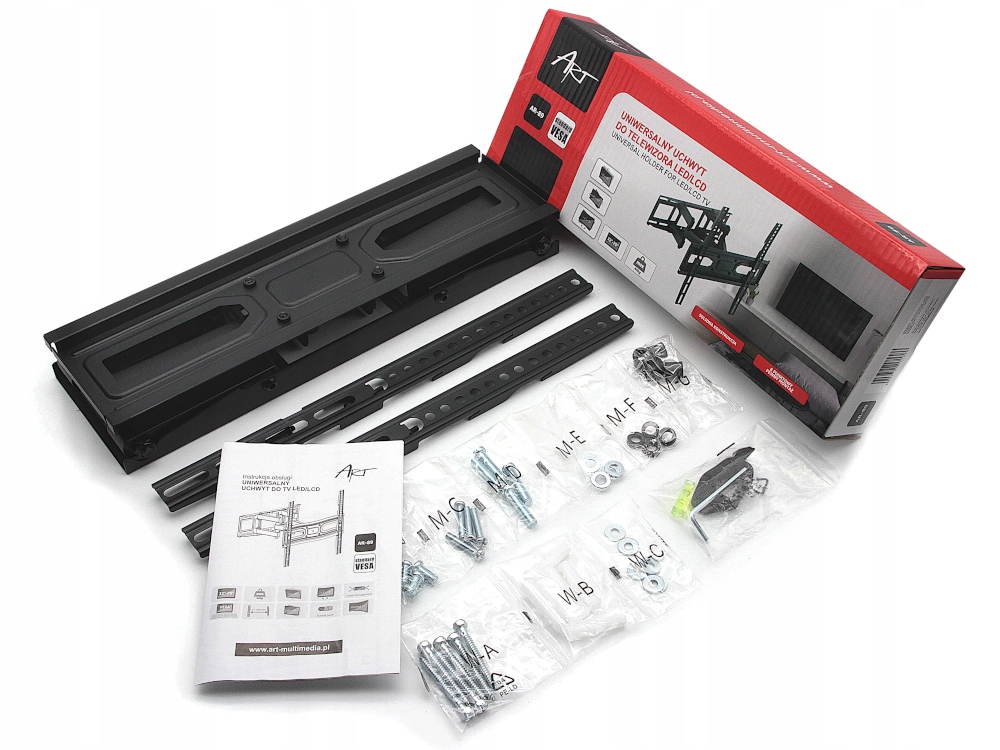 MOCNY OBROTOWY UCHWYT TV STELAŻ TELEWIZORA 48 CALI Marka Inna