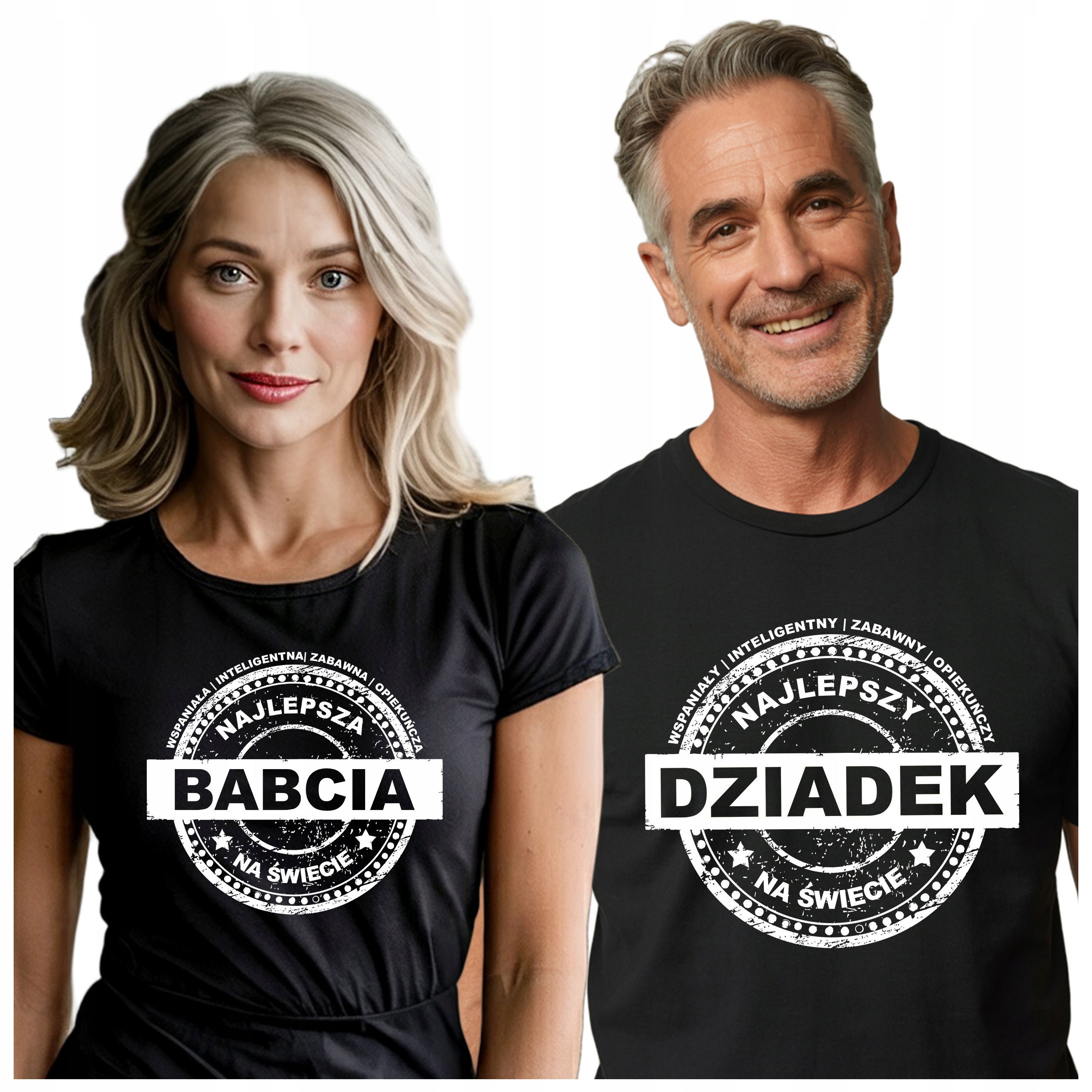 Dárek Pro Babičku A Dědečka, Sada Triček Na Den Dědečka A Babičky 3XL