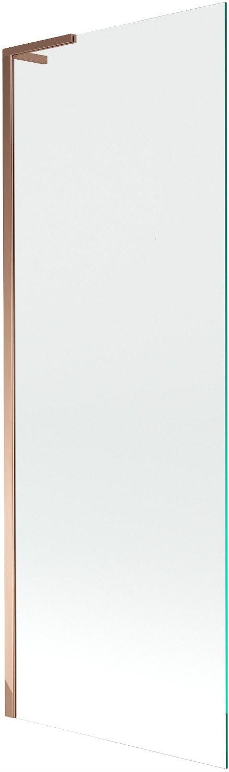 Mexen Next L vanová zástěna 1-křídlová 70 x 150 cm, průhledná, růžové zlato