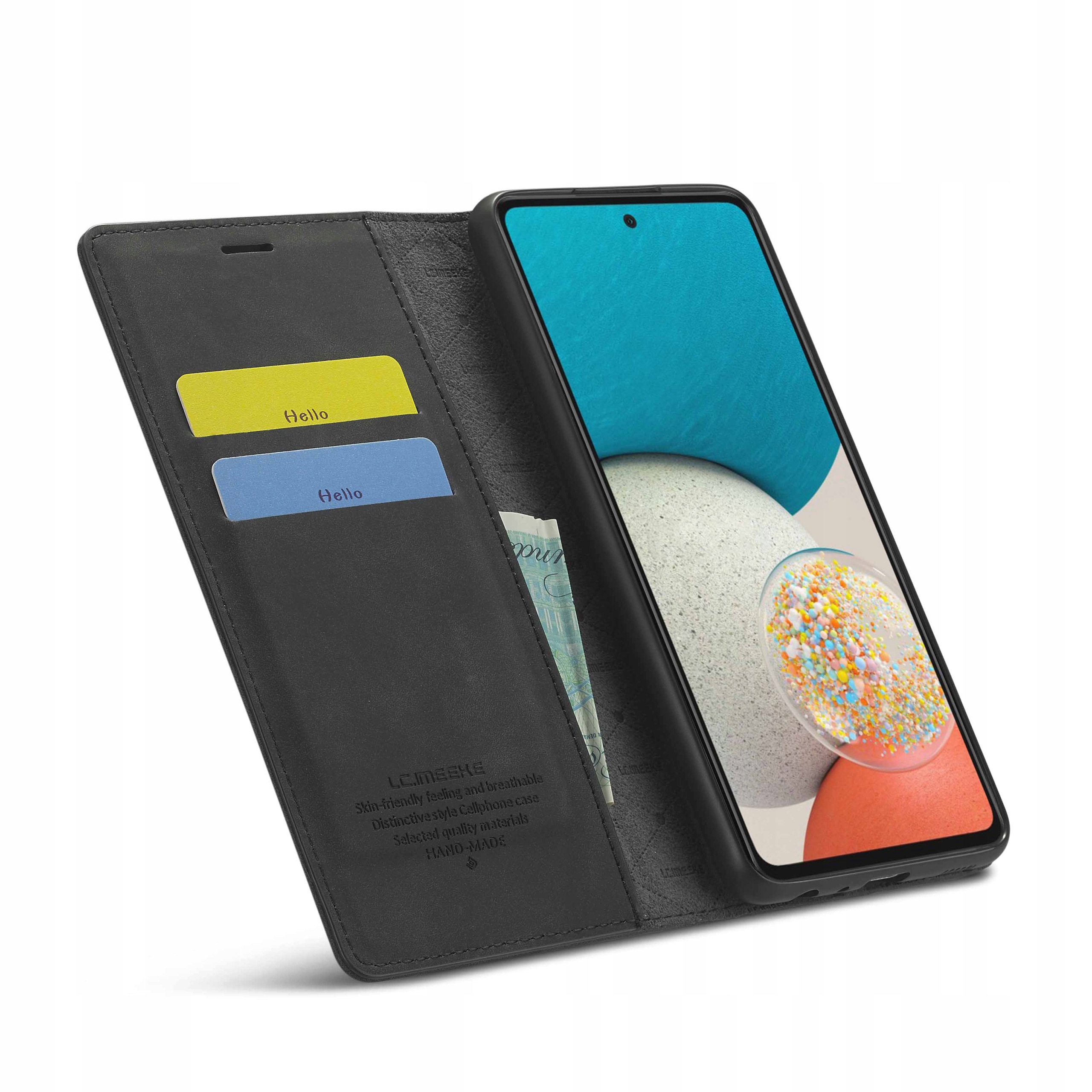

Etui Skórzane Na Klapkę Do Samsung Galaxy A53 5G