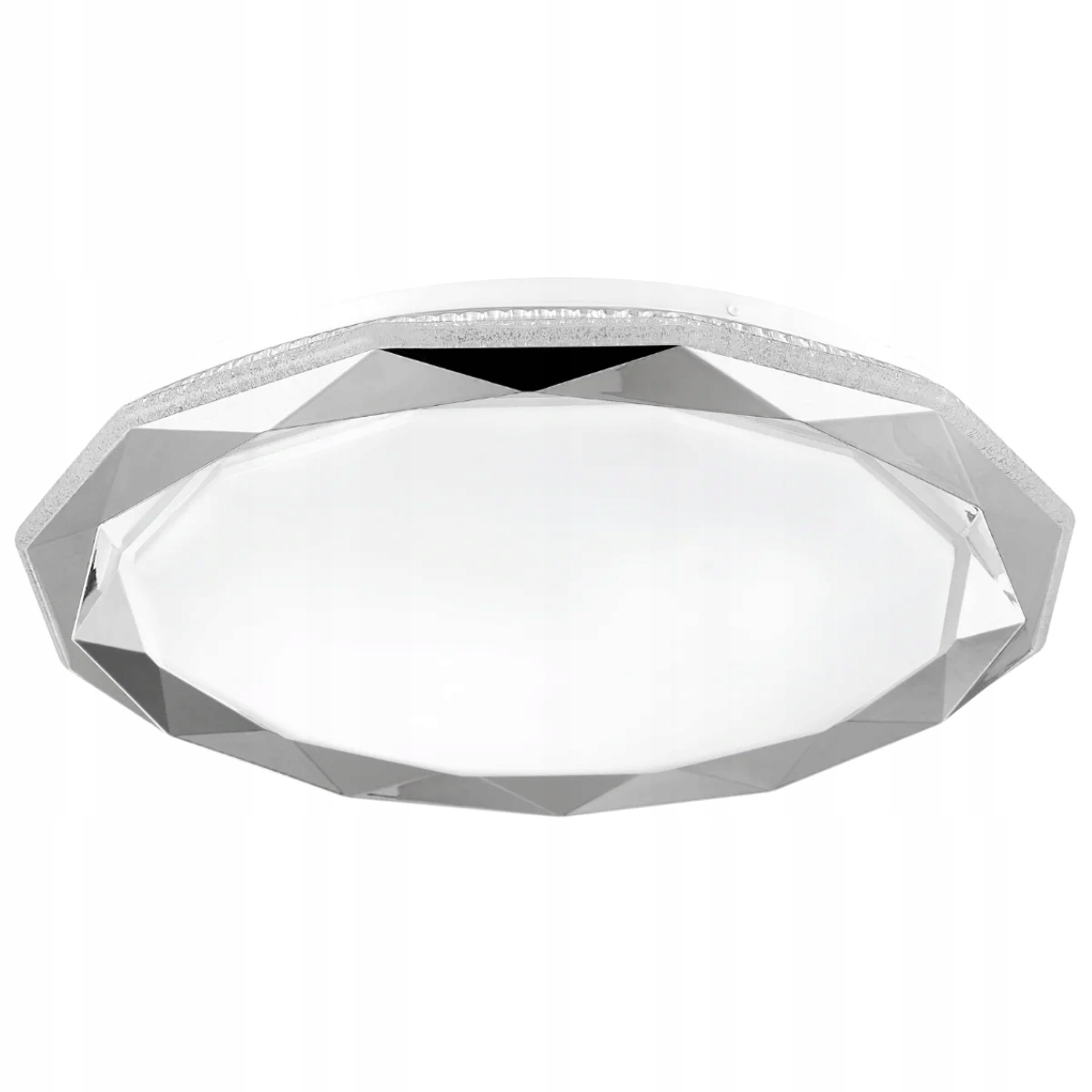 Stropné Led Stropné Svietidlo svietidlo s diaľkovým ovládaním, biele chrómové, s nastaviteľným svetlom Polux