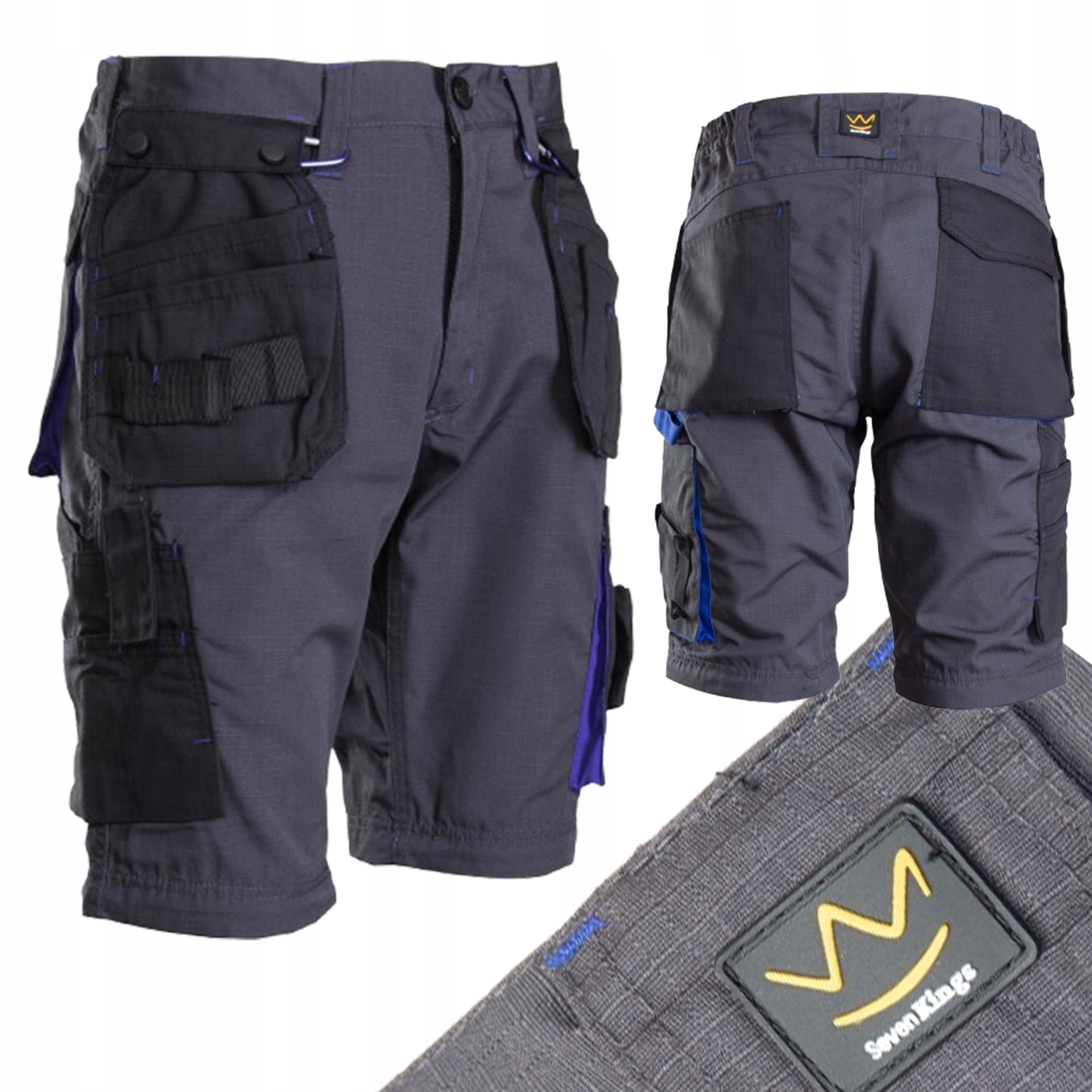 Spodnie robocze krótkie Seven Kings Topaz Bhp, rozmiar 52