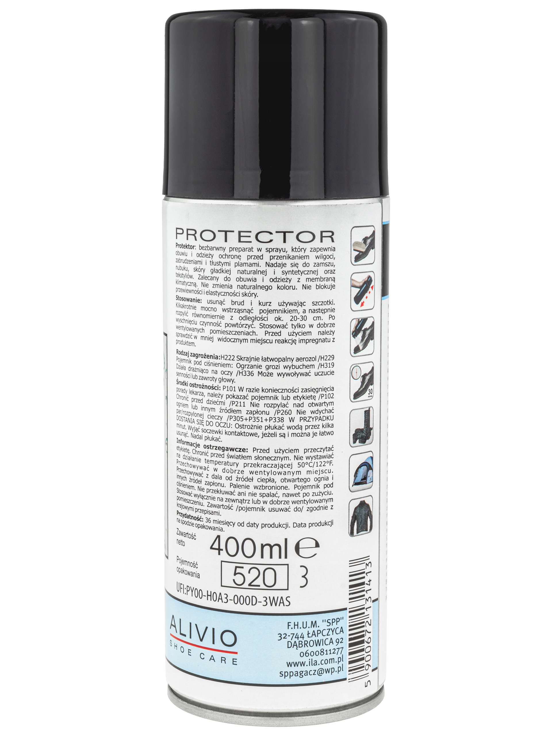 Impregnat do obuwia ALIVIO 400ml Marka inna