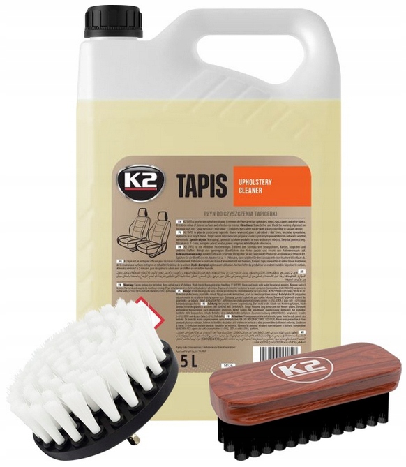 

K2 Zestaw Do Prania Tapicerki Tapis Szczotki
