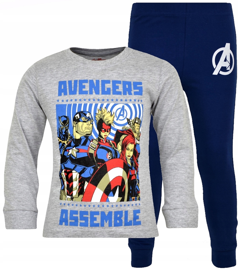 

piżama Avengers Hulk dziecięca długi rękaw 104