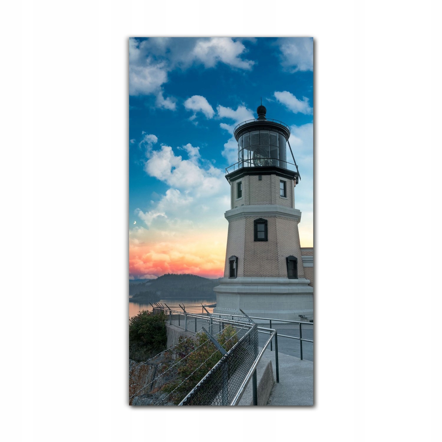 

Foto szklane do kuchni 70x140 Krajobraz latarnia