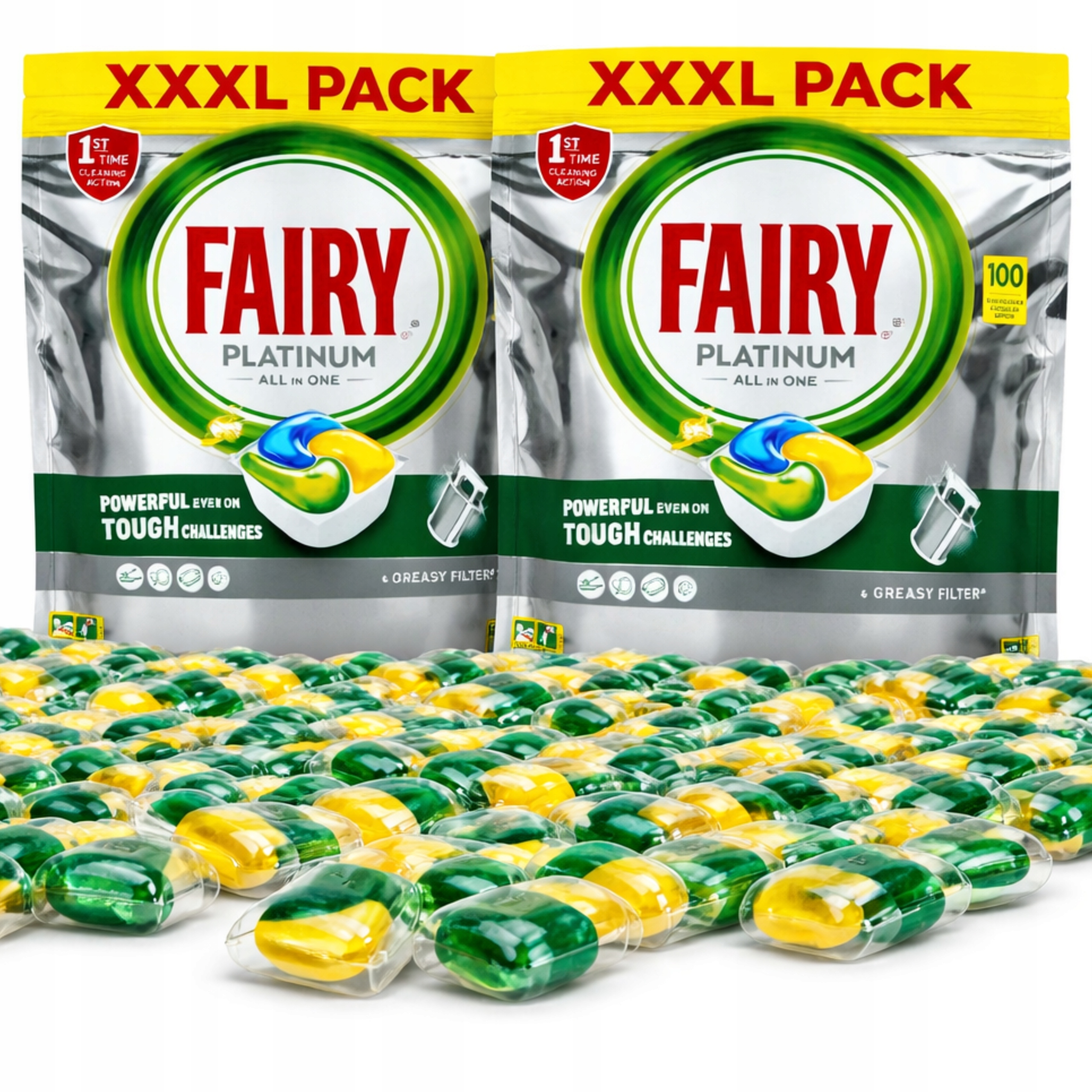 Tabletki Fairy All In One do zmywarki Kapsułki 192szt Kapsułek