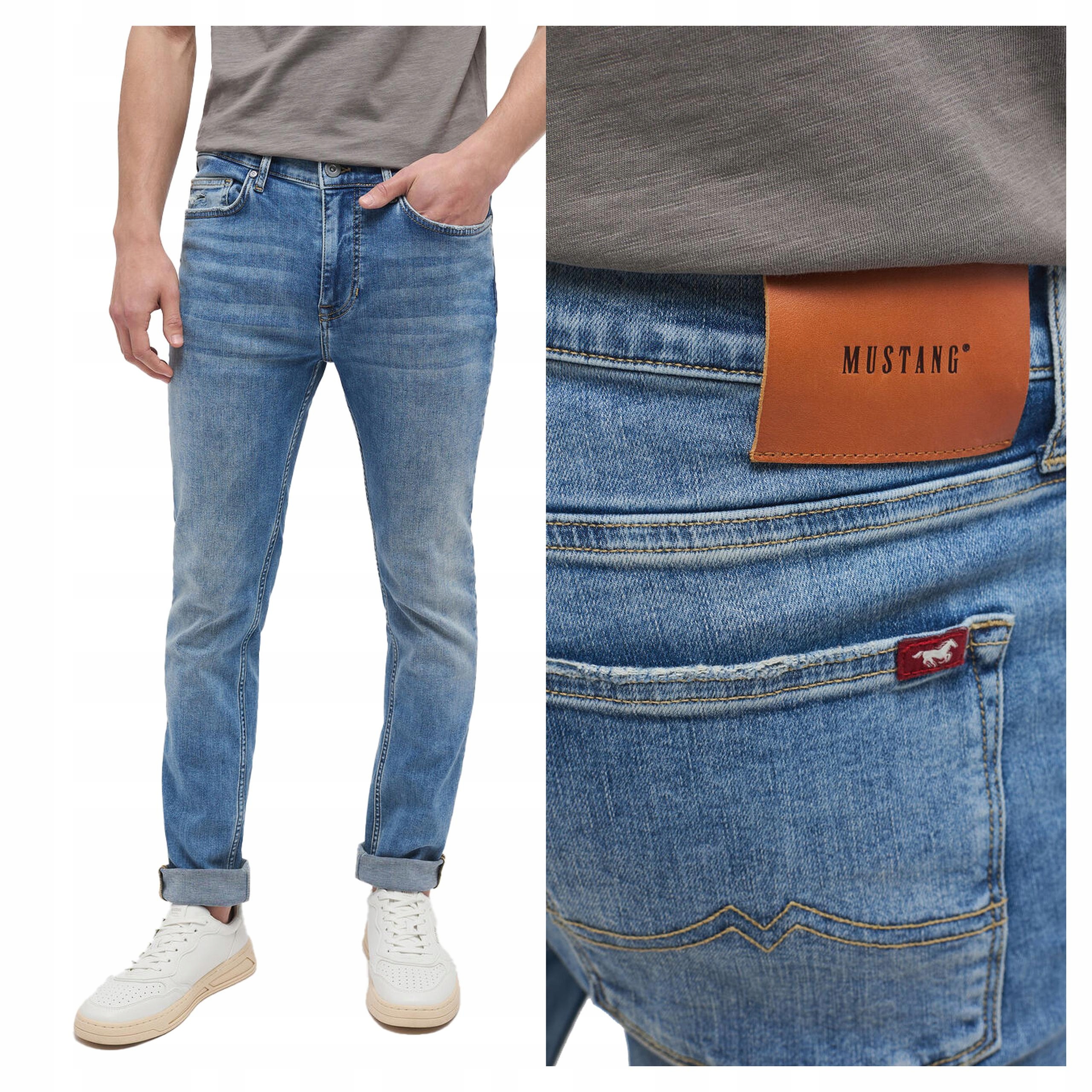 Pánské přiléhavé džínové kalhoty Mustang Frisco skinny 34/30