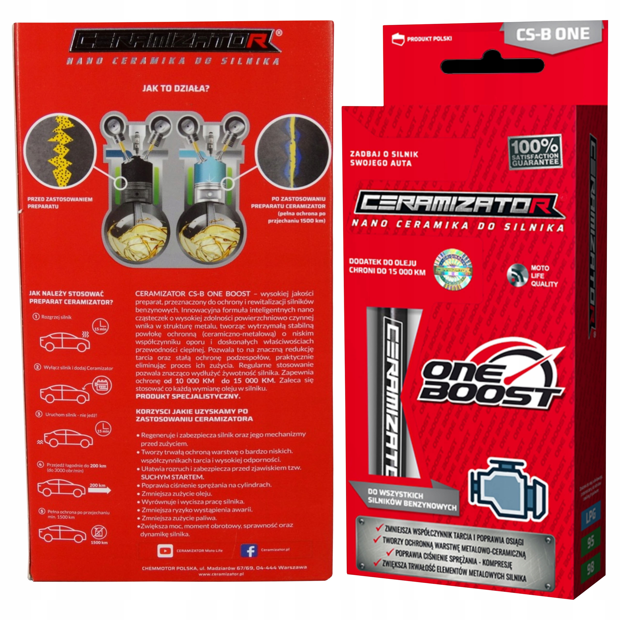 Ceramizator Do Silników Benzynowych Odnawia i Chroni Silnik Zestaw 2szt EAN (GTIN) 5904959081002