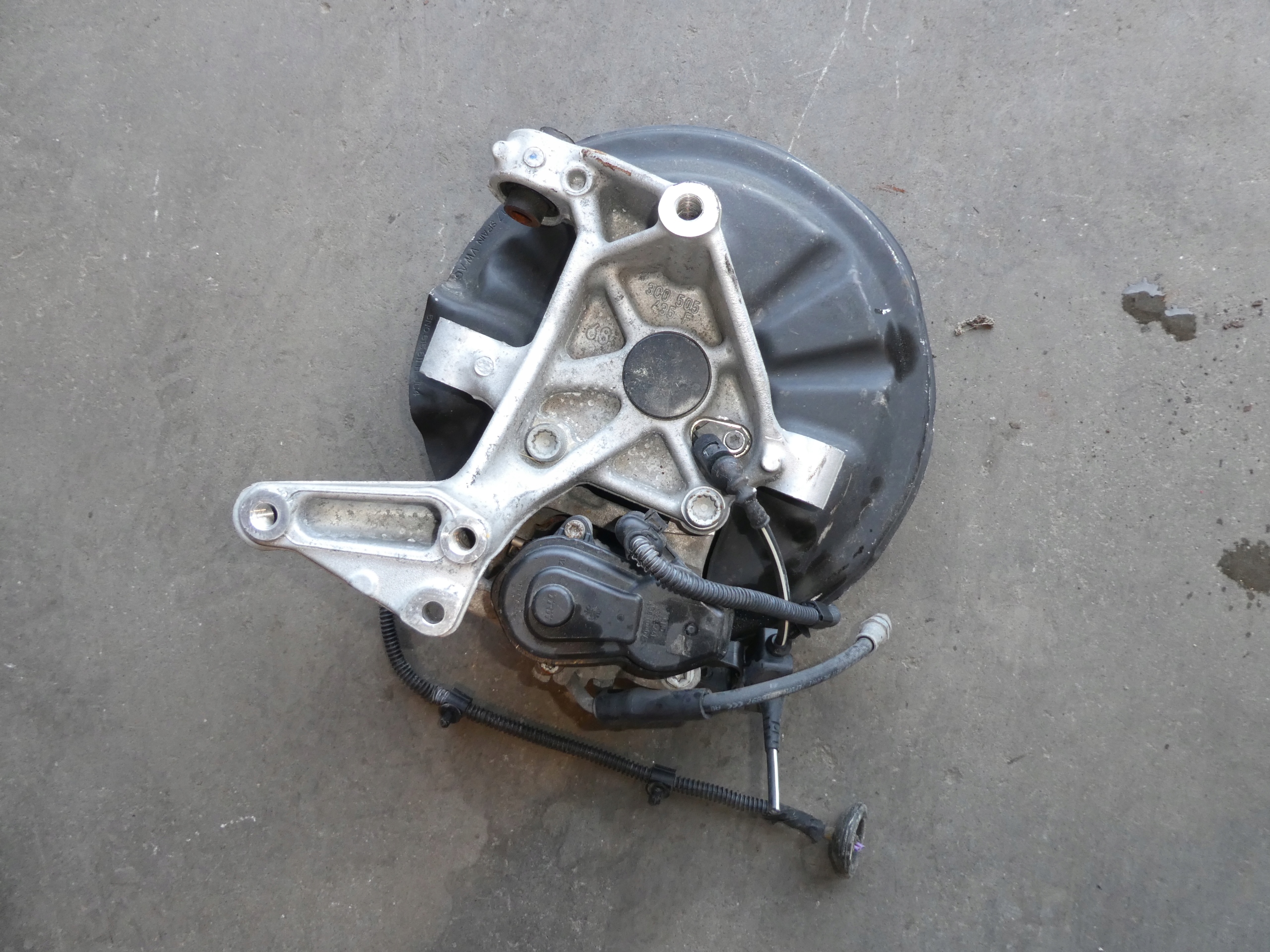 VW AUDI TDI swing caliper engine 3C0505435P L