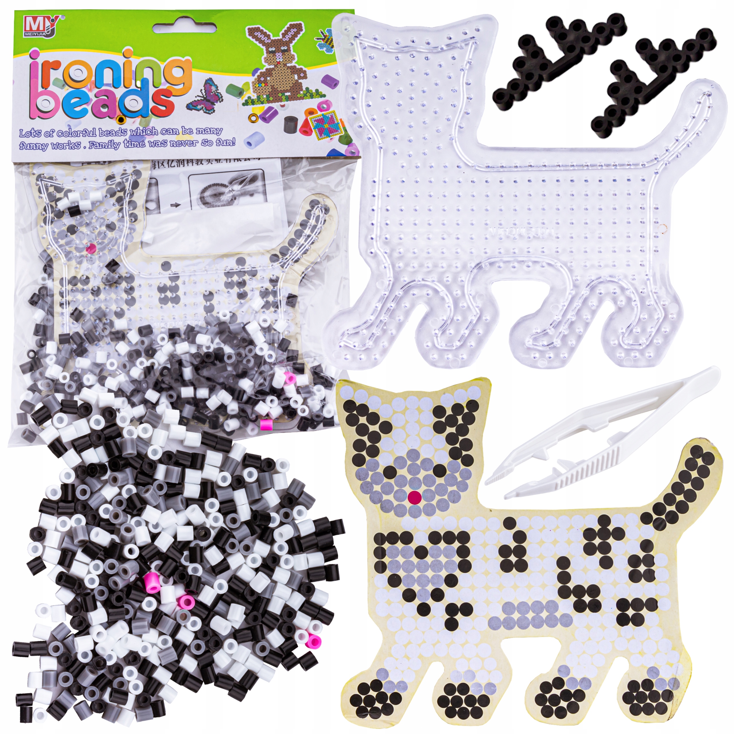 Prasowanka KORALIKI DO PRASOWANIA ŁACIATY KOT KOTY