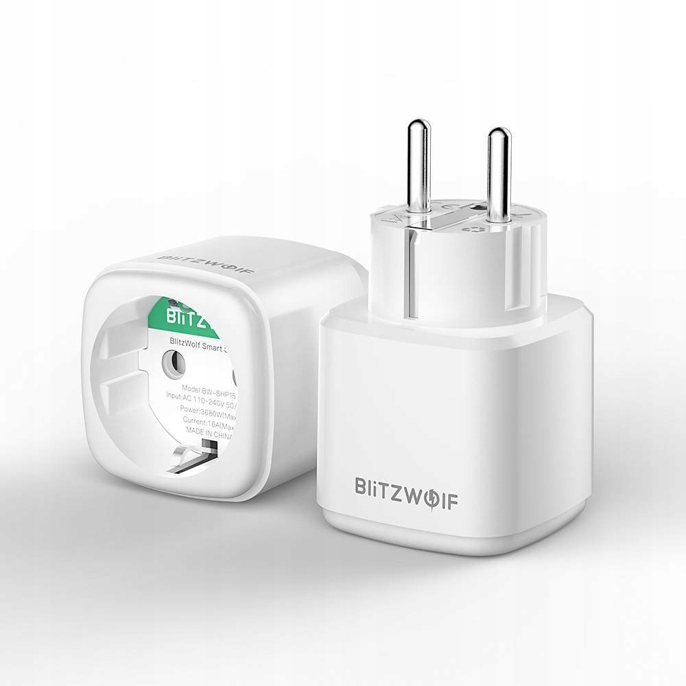 Интеллектуальный прибор Gniazdko Blitzwolf ZigBee 3680 Вт