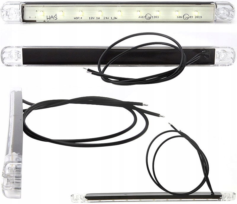 

Lampka Pozycyjna Led Przednia Do Naczepy Biała Waś