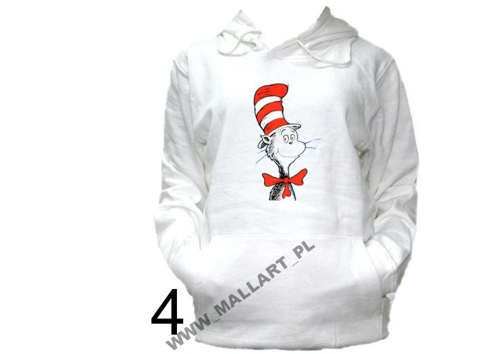 

Bluza Kaptur Dr. Seuss Kot Kapelusz Wzory