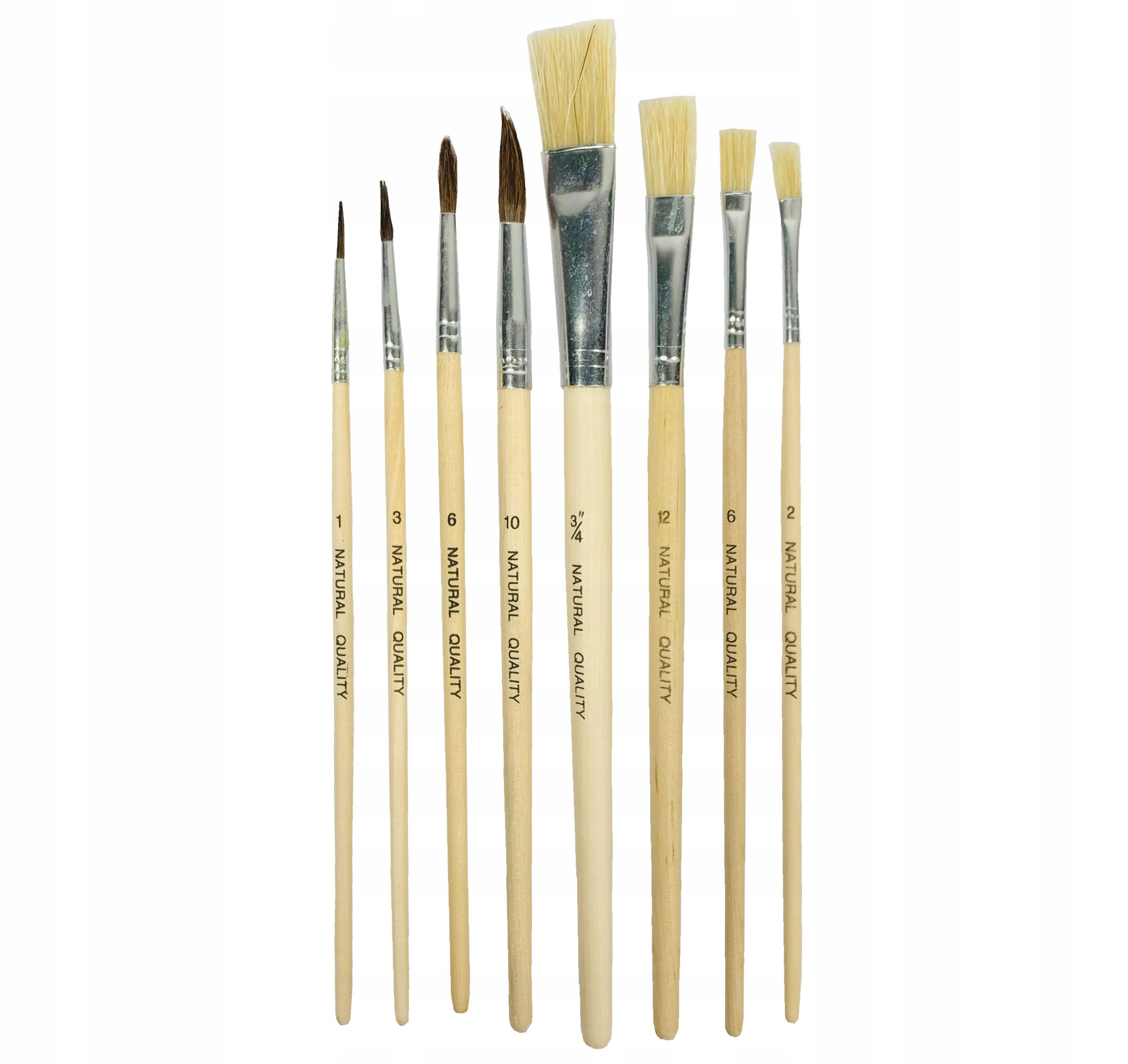 PĘDZELKI SZKOLNE COLORINO KIDS 8 SZT. Marka Colorino