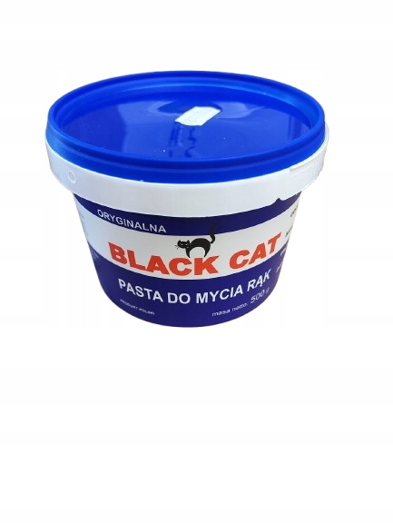Pasta Do Mycia Rąk Black Cat Z Dodatkiem Trącym 1op.
