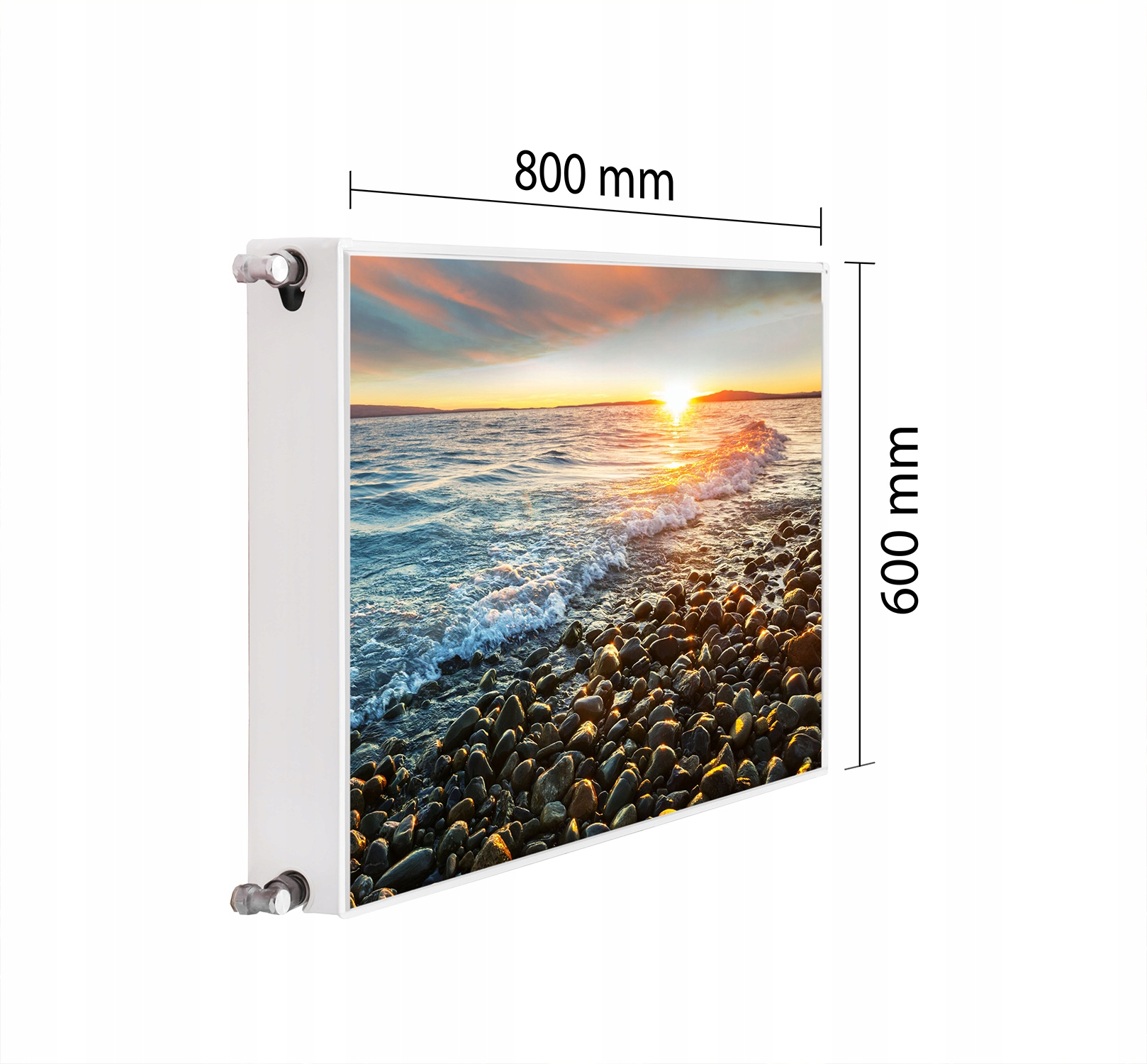 Magnetická Krytka Na Radiátor 80x60 Moře Podložka Magnet