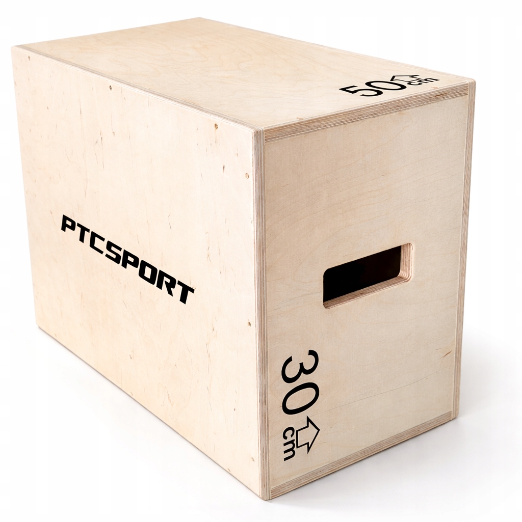 Ptcsport Skrzynia crossfit plyometryczna 50x40x30 15mm Polski Producent