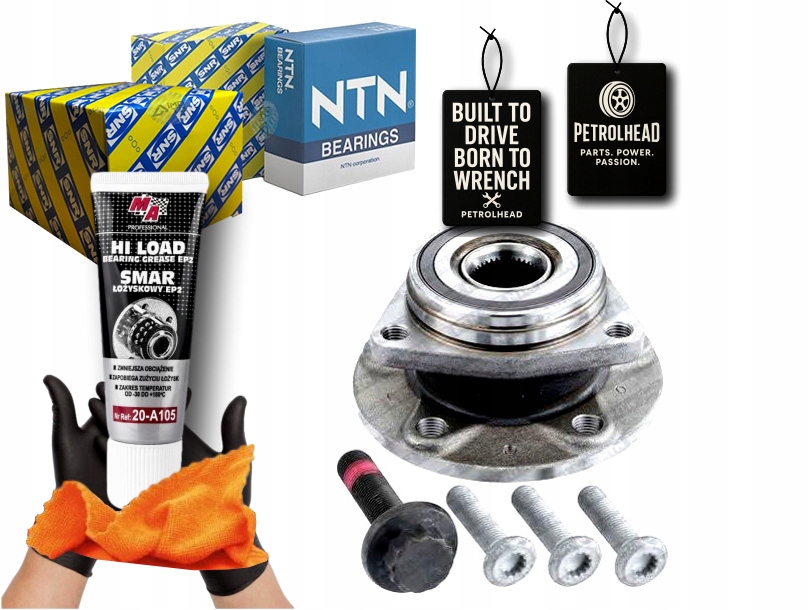 Sada Ložiska Kola S Nábojem Audi A3 Q2 Q3 Tt Seat #Petrolhead Pro+ Kit7