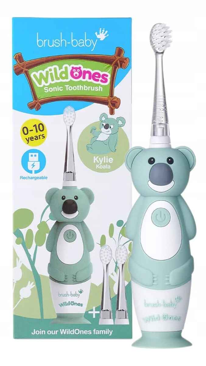 Brush-Baby Wildones szczoteczka soniczna dla dzieci 0-10l kylie koala