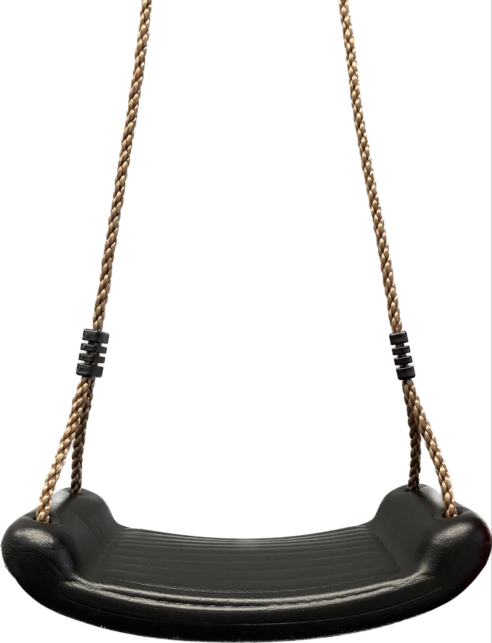 Huśtawka ogrodowa dla dzieci do maks. 70kg antypoślizgowa regulowana czarna