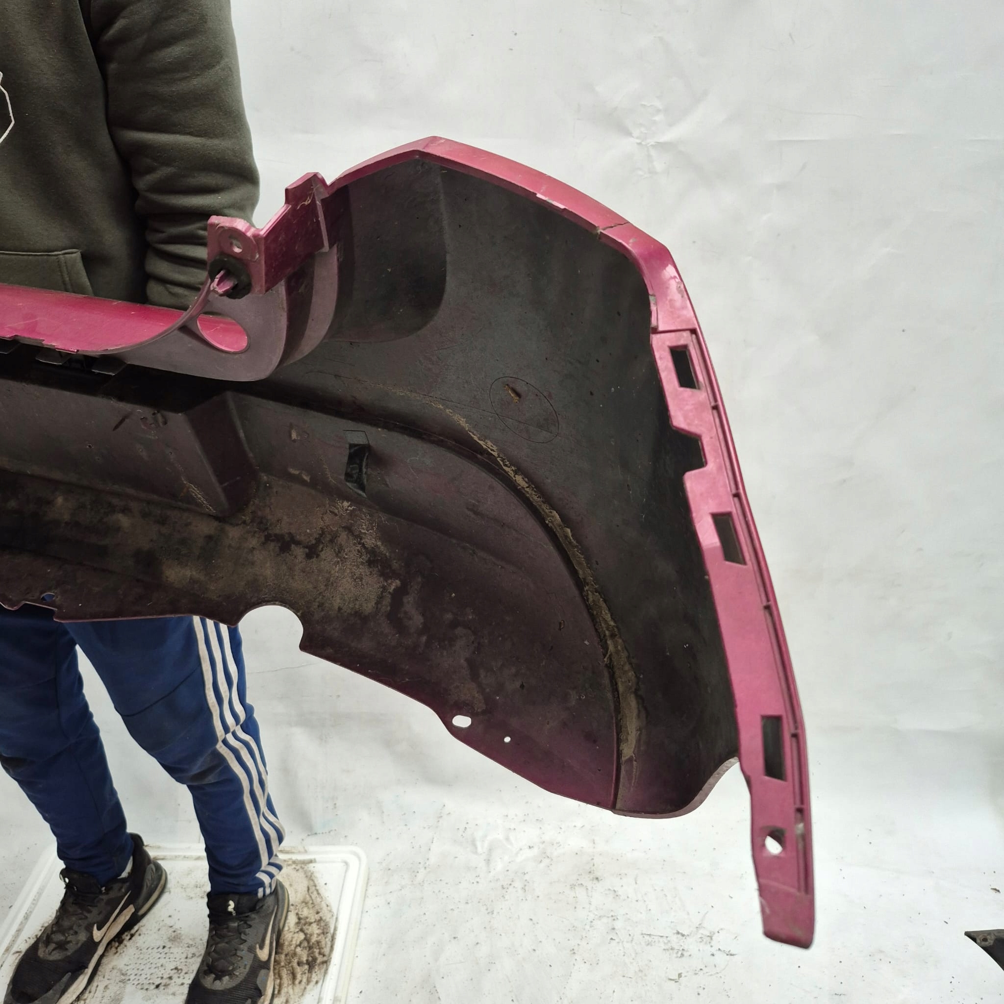 RENAULT TWINGO II 2 LIFT 10-14 bumper rear part rear