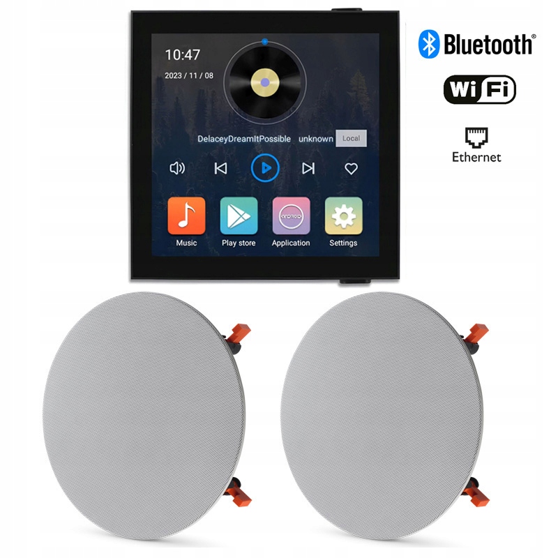 Tl Podomietkové Internetové Rádio Wifi Bt 2 Zóny 2 Reproduktory Jbl Séria B