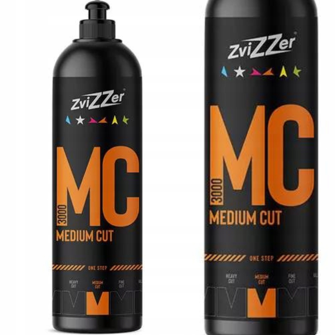 ZviZZer MC3000 Orange Medium Cut 750ml Pasta Polerska Do Usuwania Rys