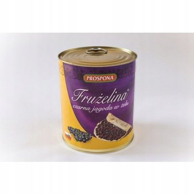 1x 3,2 kg Prospona fruželina borůvka v gelu