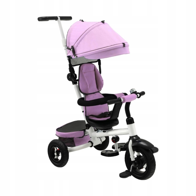 Rower trójkołowy Costway Rowerek różowy