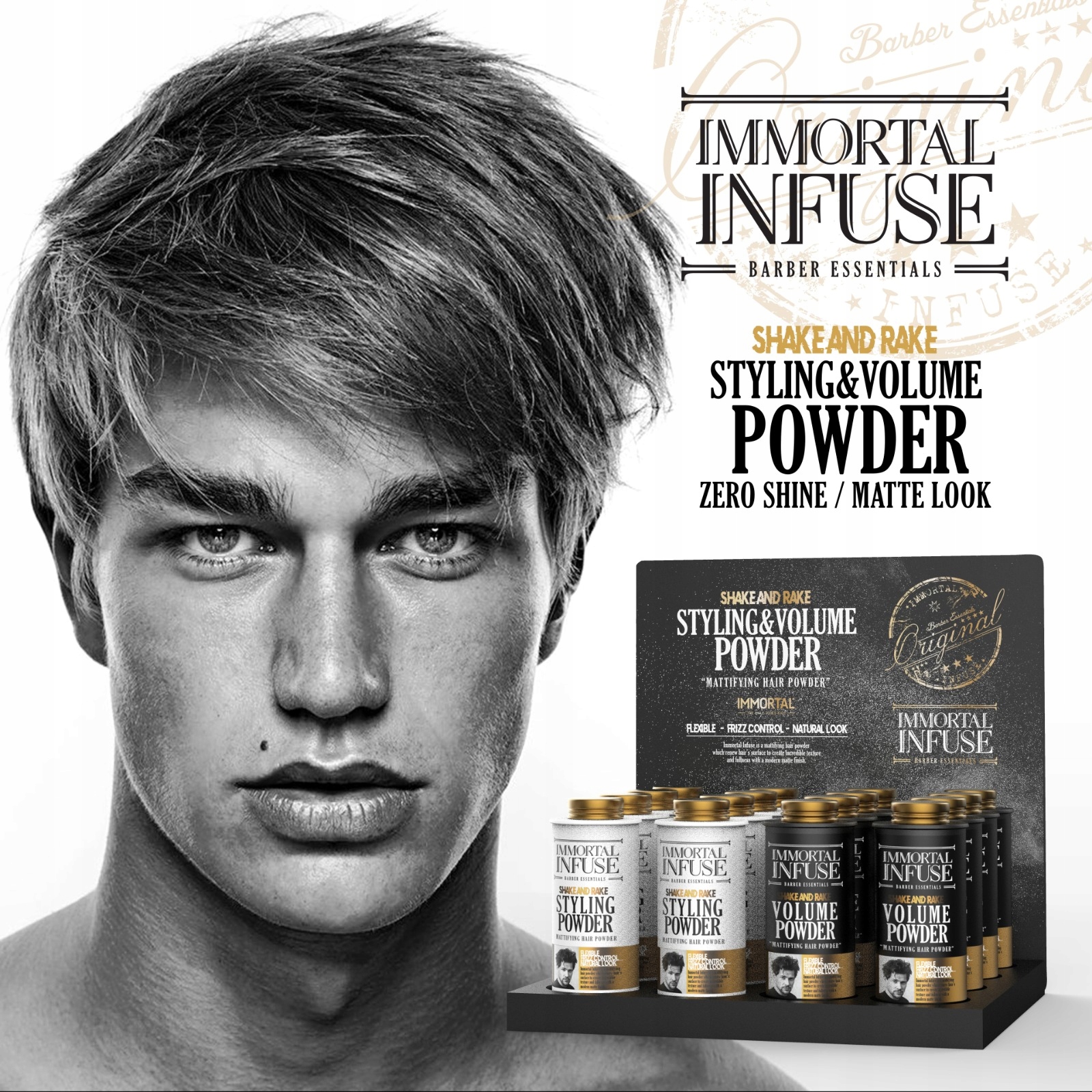 Immortal Infuse Styling Powder puder styling 20g Kod producenta 8682225550830