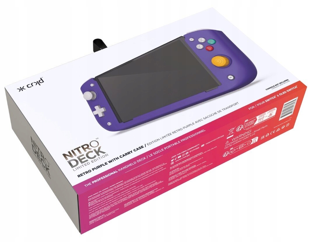 Kontroler PLAION Nitro Deck Retro Nintendo Switch EAN (GTIN) 0850052138035