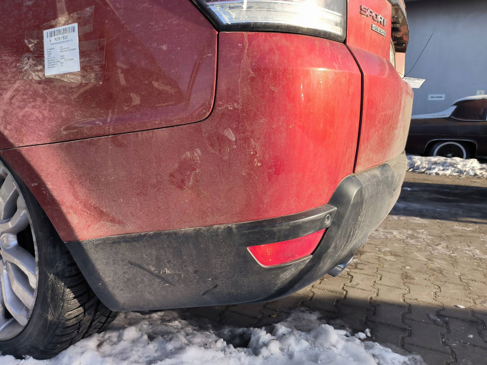 Stoßstange heck LAND ROVER RANGE ROVER SPORT L494