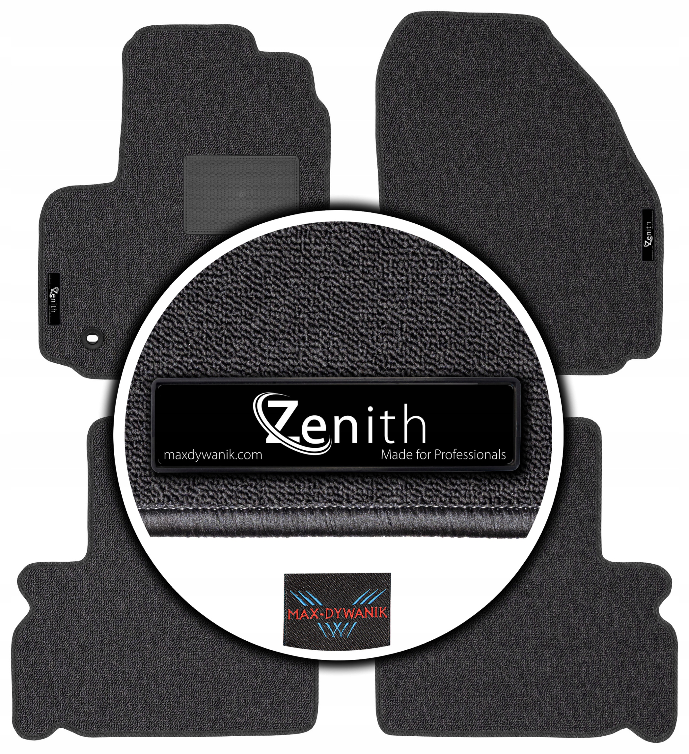 Ford Galaxy II 5os 2006-2010 Koberce do auta Max-dywanik Zenith