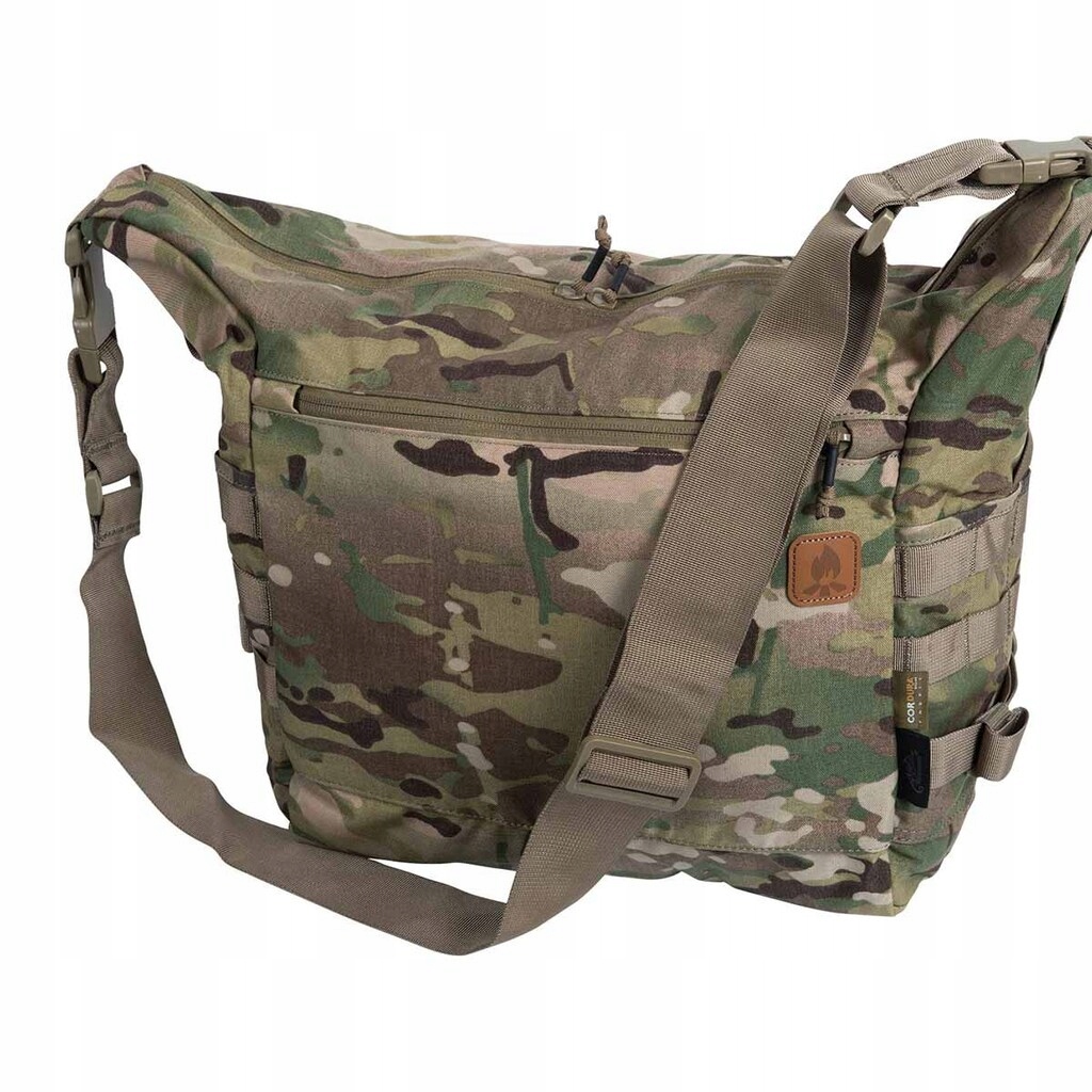 Torba na ramię turystyczna moro Helikon Bushcraft Satchel 17 l MultiCam