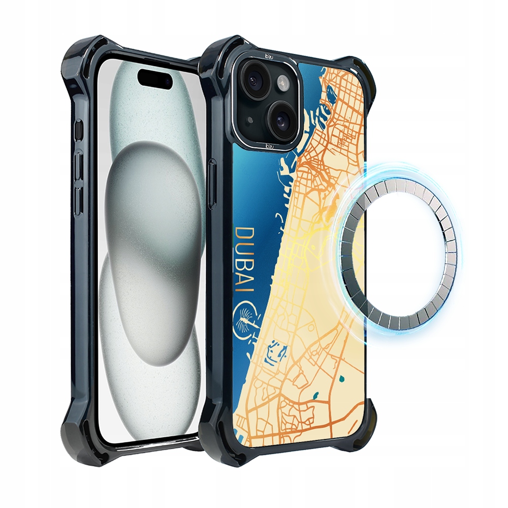 Pouzdro pro iPhone 15 Plus Ibizu DropGuard Ultra s MagSafe, Dubai